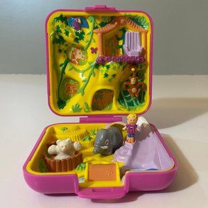 Bluebird Vintage Polly Pocket 1989 Wild Zoo World Playset